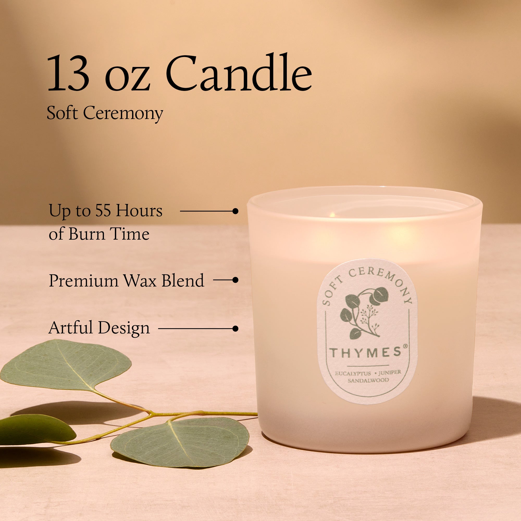 Soft Ceremony 13 oz 2-Wick Candle - Image 4