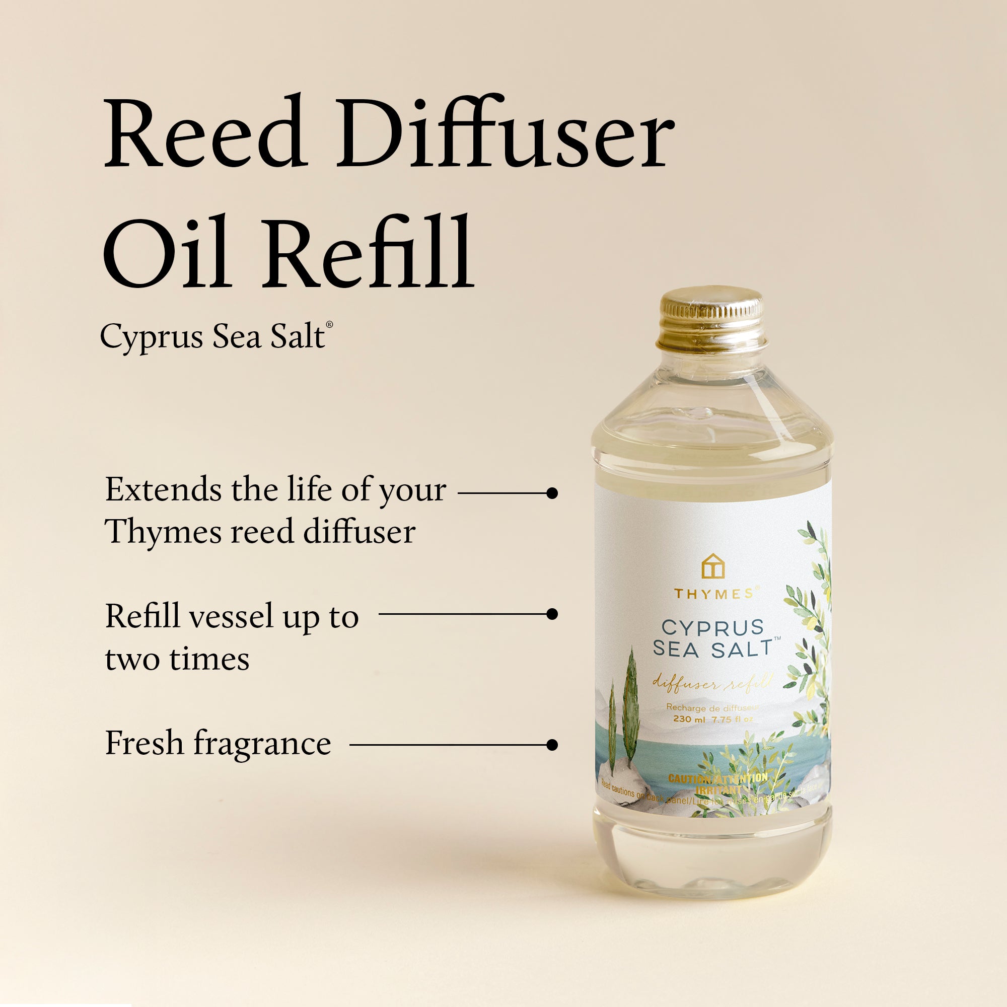 Cyprus Sea Salt Reed Diffuser Oil Refill - Image 4