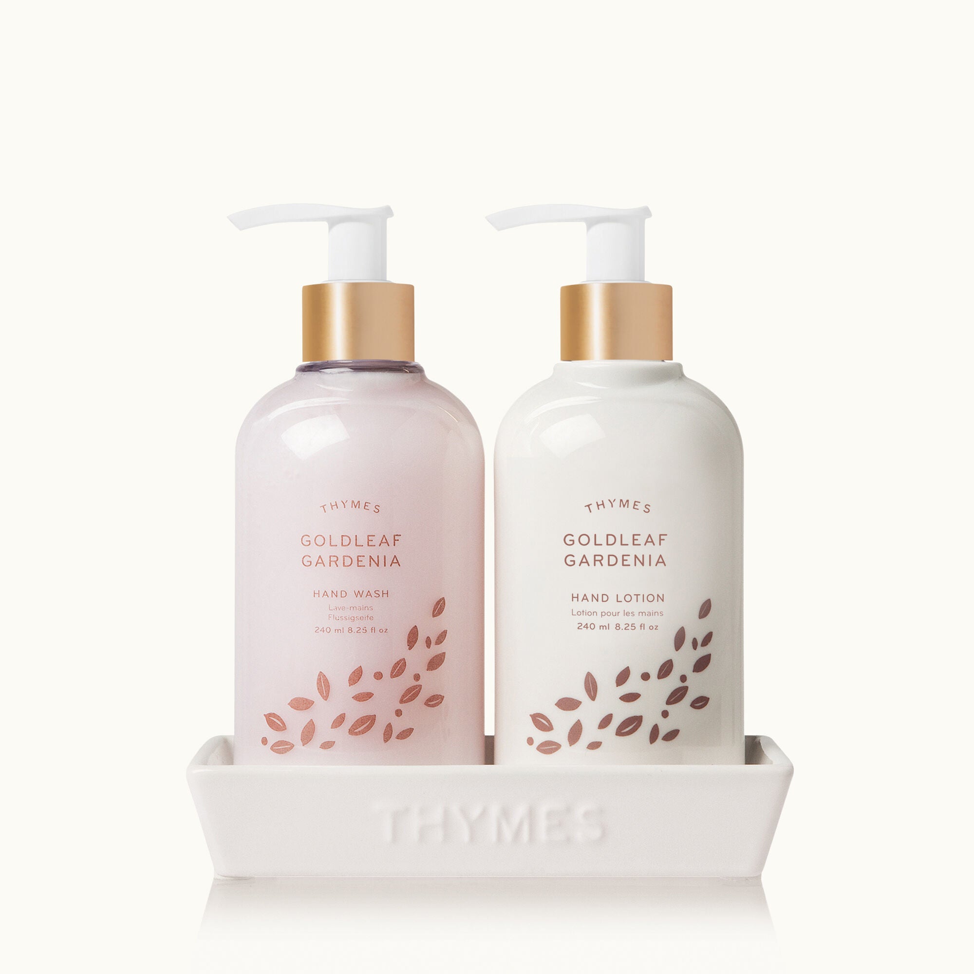 Goldleaf Gardenia Sink Set