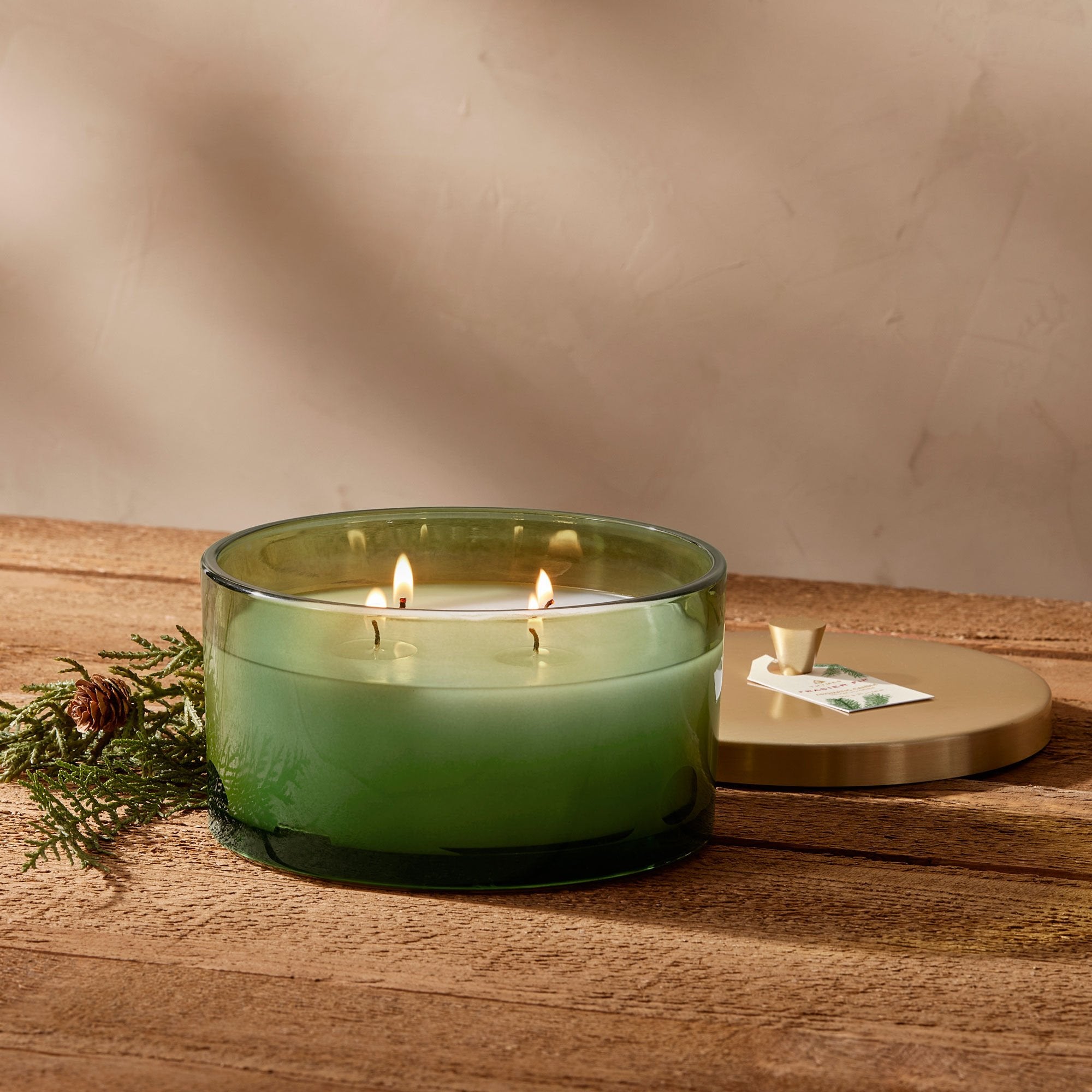 Frasier Fir Green 4-Wick Candle - Image 3